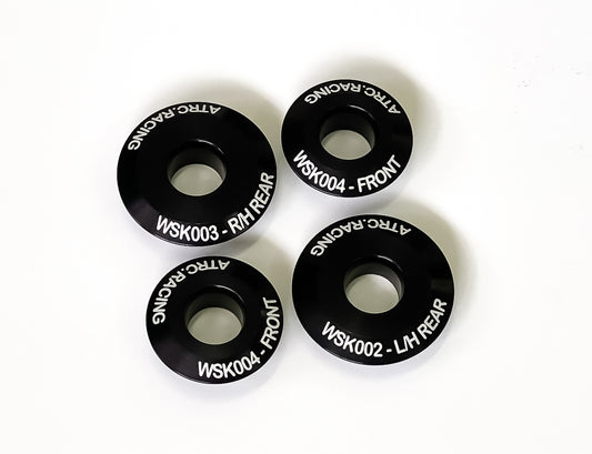 ATRC Kawasaki EX300 Captive Wheel Spacer Kit